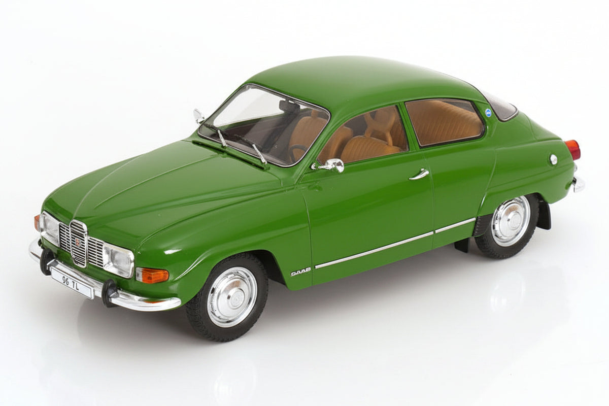 Saab 96 V4, dunkelgrün, 1970