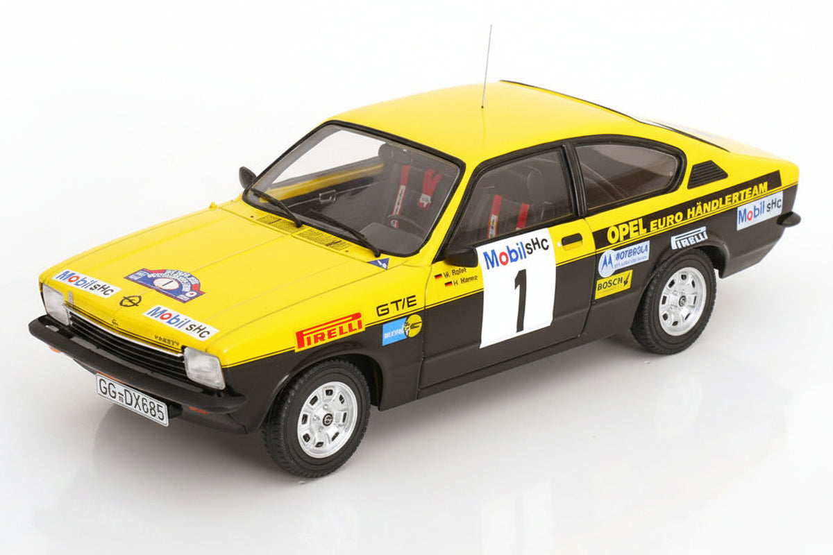 Opel Kadett C Coupe GT/E, Westfalen-Lippe Rallye, 1977, #1, W.Röhrl/H.Menne