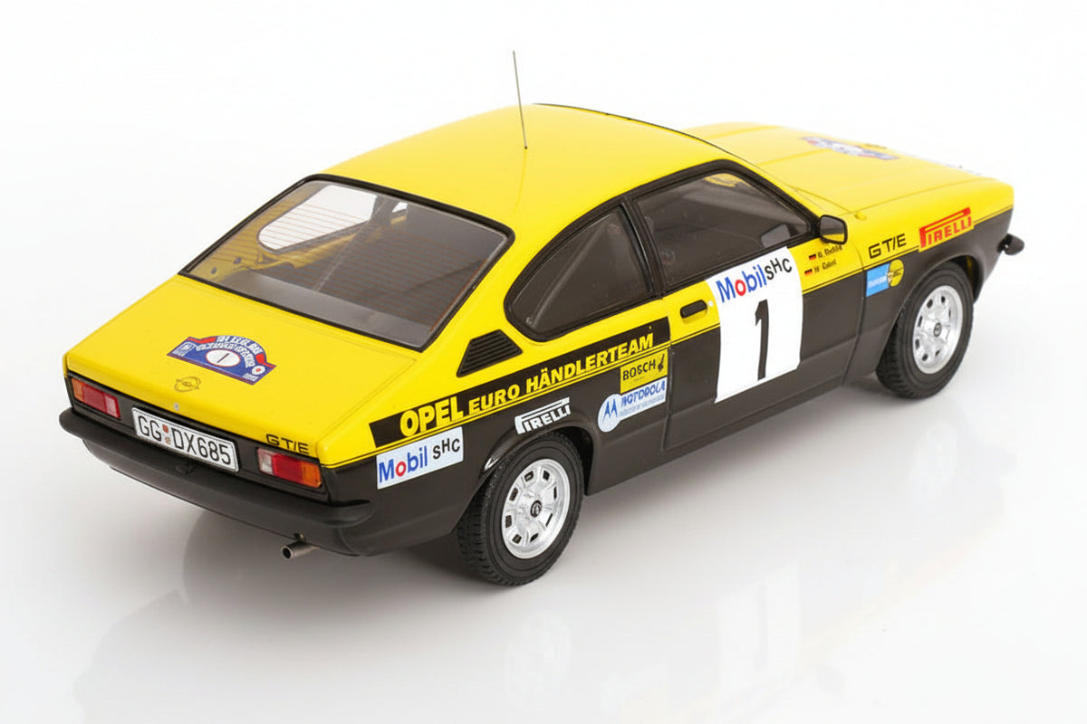 Opel Kadett C Coupe GT/E, Westfalen-Lippe Rallye, 1977, #1, W.Röhrl/H.Menne