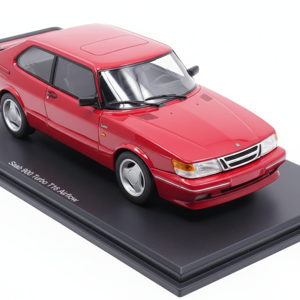 Saab 900 Turbo T16 Airflow Red 1988
