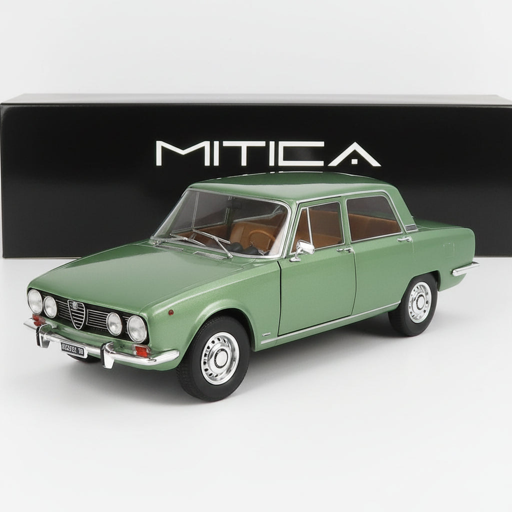 ALFA ROMEO - 1750 BERLINA 2-SERIES 1969 - VERDE OLIVA MET - OLIVE GREEN