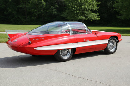 ALFA ROMEO - 6C 3000 SUPERFLOW II PININFARINA 1956 - RED WHITE