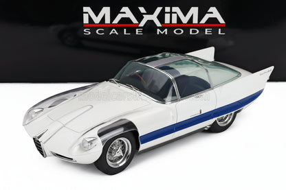 ALFA ROMEO - 6C 3000 SUPERFLOW II PININFARINA 1956 - WHITE/SILVER