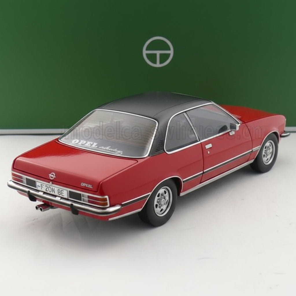 OPEL - COMMODORE B GS/E COUPE 1977 - RED BLACK