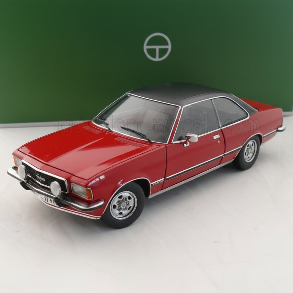 OPEL - COMMODORE B GS/E COUPE 1977 - RED BLACK