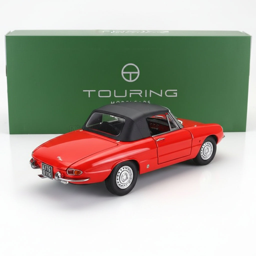 ALFA ROMEO - 1600 DUETTO SPIDER CODA TONDA 1966 - RED