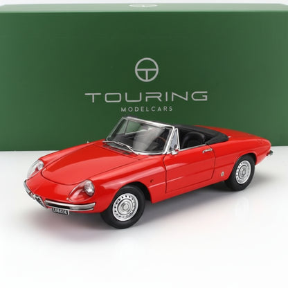 ALFA ROMEO - 1600 DUETTO SPIDER CODA TONDA 1966 - RED