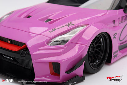 NISSAN - 35GT-RR VERSION-1 LB-SILHOUETTE WORKS GT CLASS 2020 - PINK