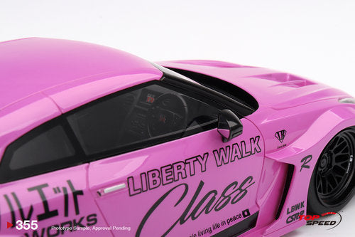 NISSAN - 35GT-RR VERSION-1 LB-SILHOUETTE WORKS GT CLASS 2020 - PINK