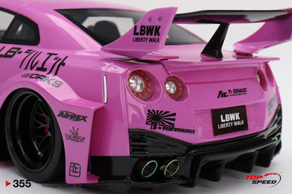 NISSAN - 35GT-RR VERSION-1 LB-SILHOUETTE WORKS GT CLASS 2020 - PINK