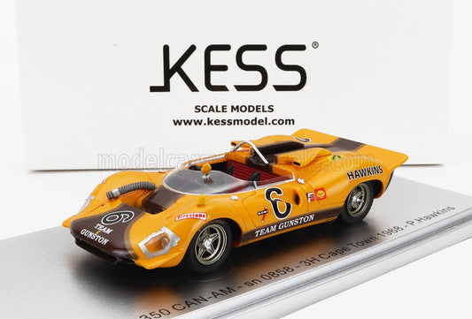 FERRARI - 350 P4 SPIDER CAN-AM s/n0858 TEAM GUNSTON N 6 WINNER 3h CAPE TOWN 1968 P.HAWKINS