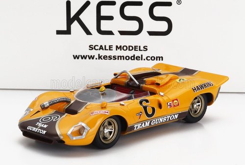 FERRARI - 350 P4 SPIDER CAN-AM s/n0858 TEAM GUNSTON N 6 WINNER 3h CAPE TOWN 1968 P.HAWKINS