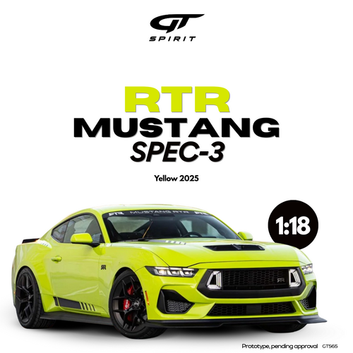 RTR Ford MUSTANG SPEC-3 YELLOW 2025