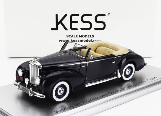 BENTLEY - MKVI DROPHEAD COUPE GRABER CABRIOLET CLOSED 1948 - BLUE