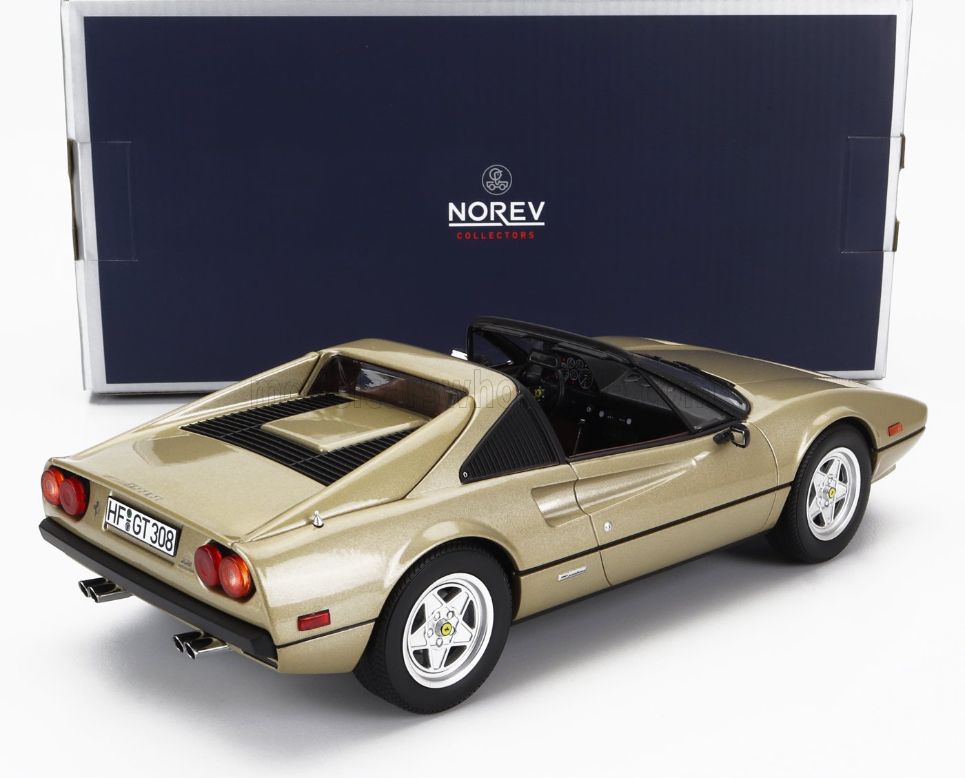 FERRARI - 308 GTS 1982 - GOLD MET