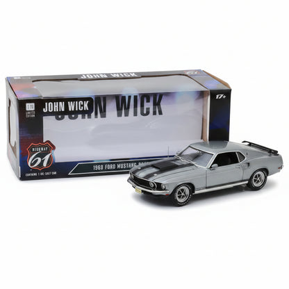 Ford Mustang Boss 429 1969 *John Wick (2014)*, grey/black
