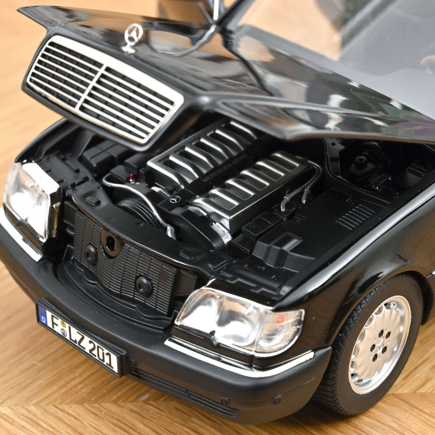 Mercedes-Benz S600 1997 Obsidian Black metallic