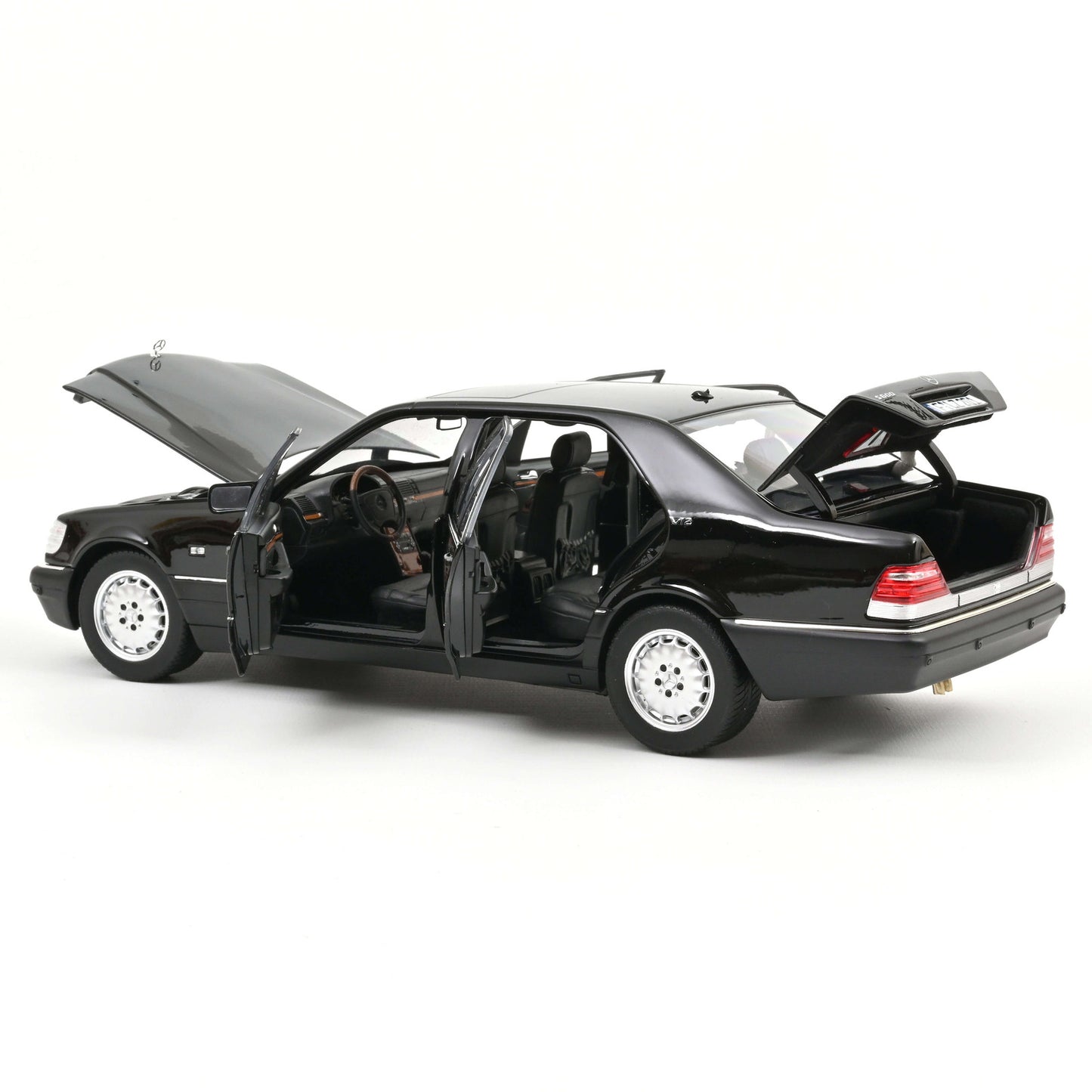 Mercedes-Benz S600 1997 Obsidian Black metallic