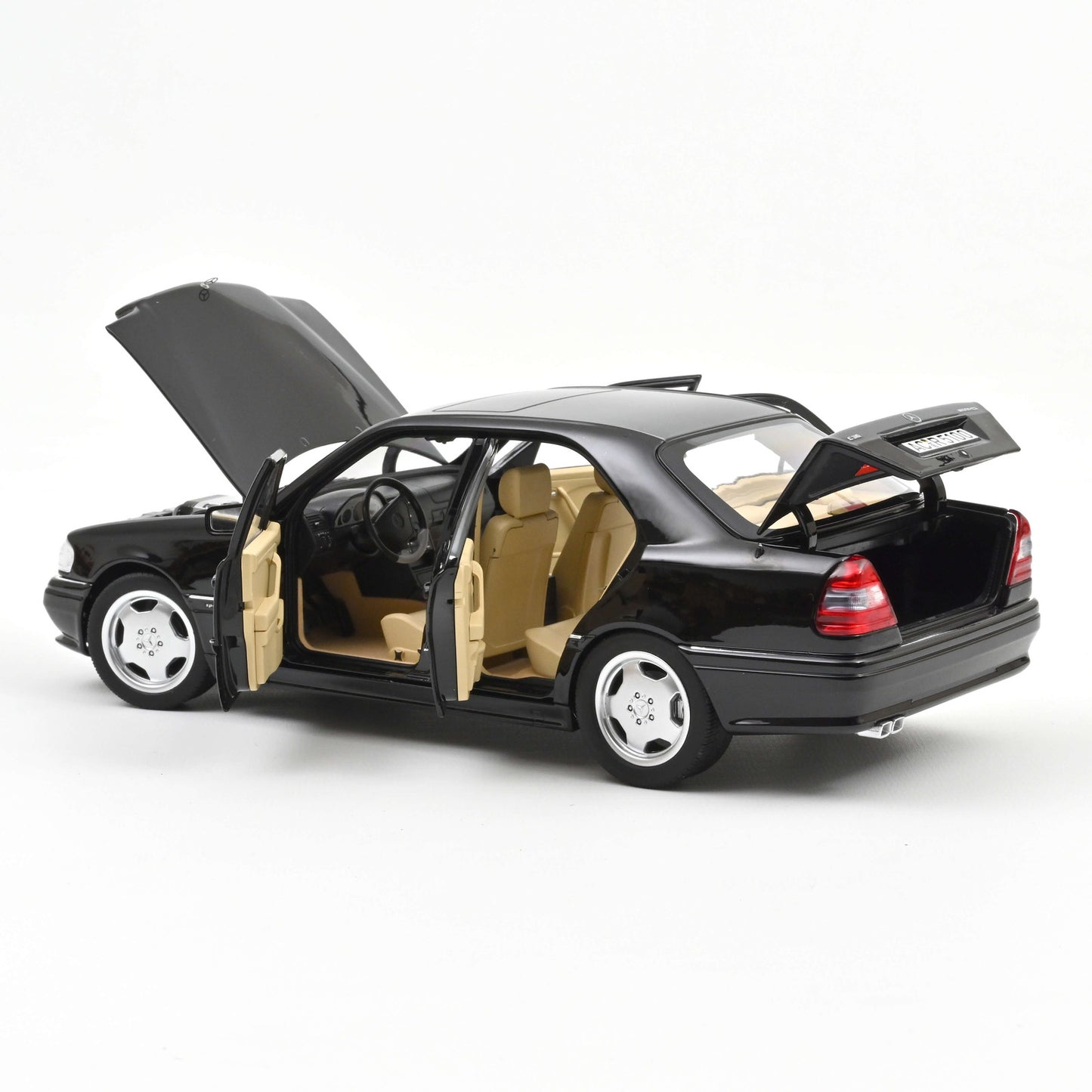 Mercedes-Benz C36 AMG 1993 Obsidian Black metallic