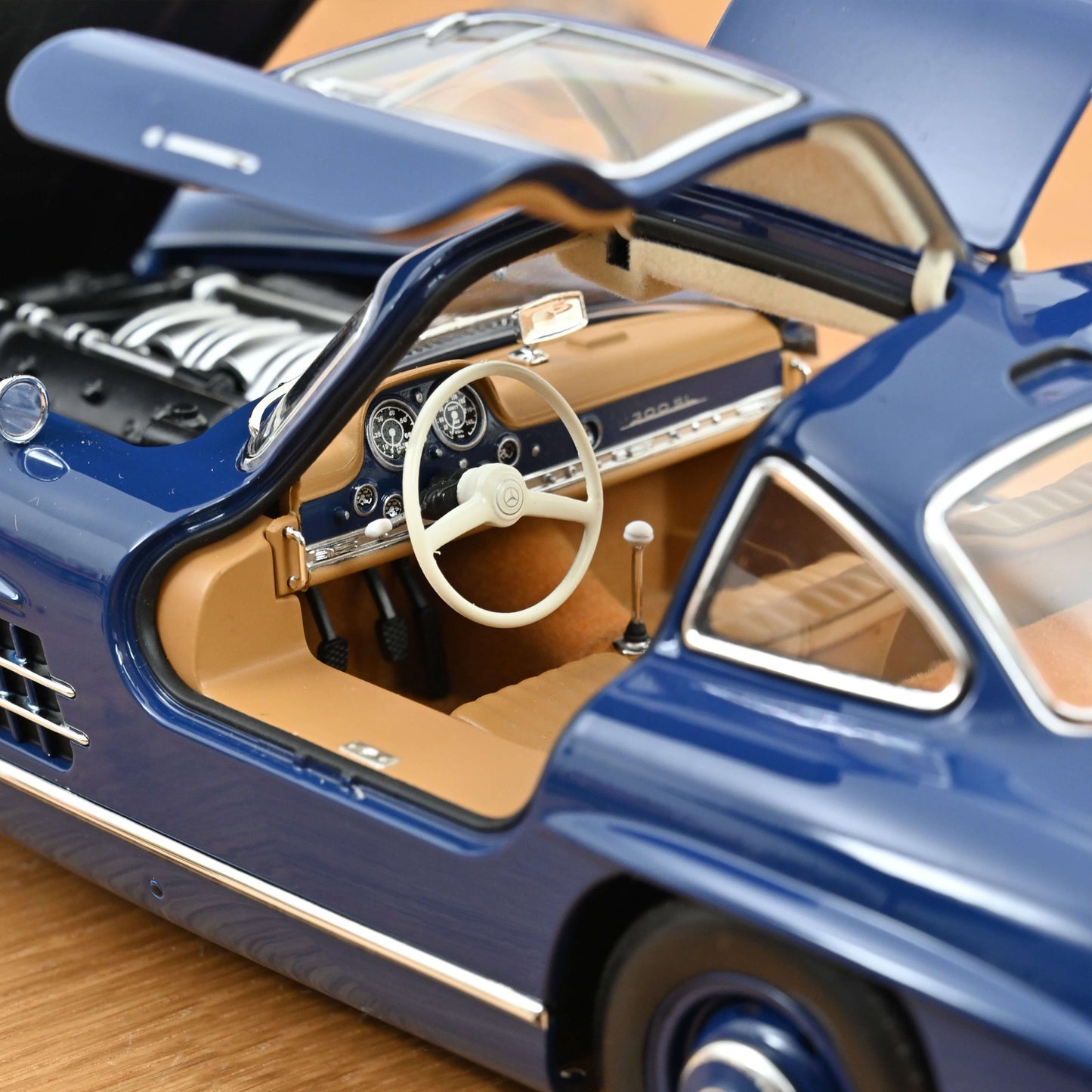 MERCEDES BENZ - SL-CLASS 300SL COUPE GULLWING (W198) 1954 - BLUE