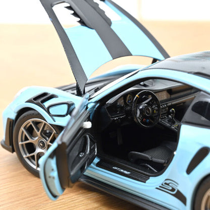 Porsche 911 GT3 RS w/Weissach Pack 2022 Light blue