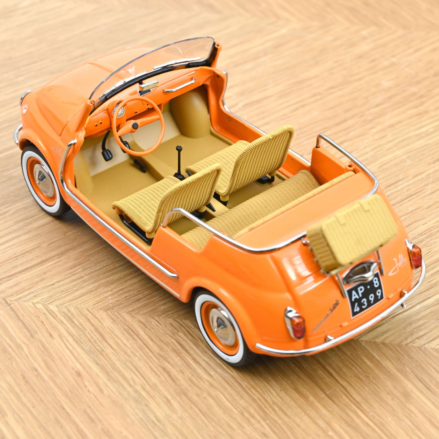 FIAT 500 Jolly 1965 Orange