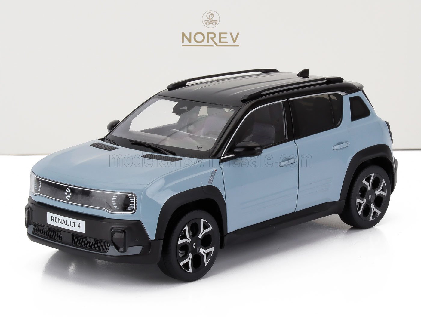 Renault 4 E-Tech 100% Electric 2025 Cloud Blue
