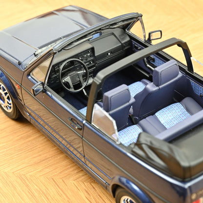 VW Golf Cabriolet Quartett 1992 Inca Blue