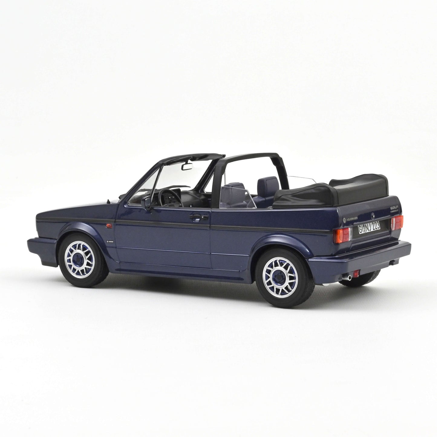VW Golf Cabriolet Quartett 1992 Inca Blue