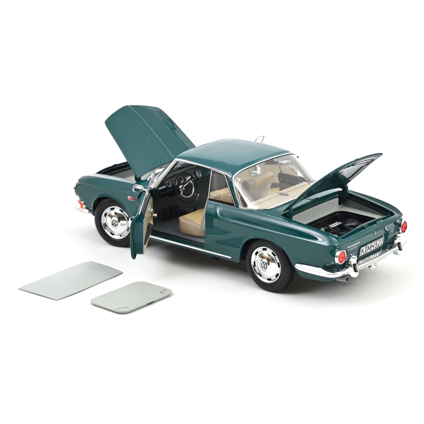 VW Volkswagen Karmann Ghia 1500 1963 Smaragd Green