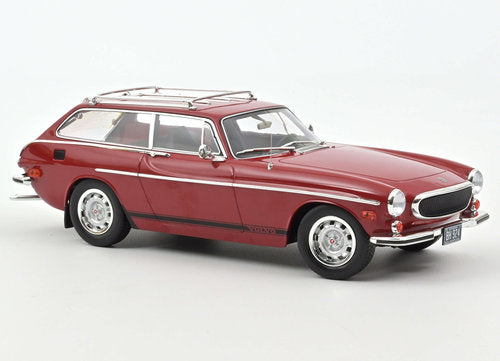 Volvo 1800 ES US-Version 1972 rot mit Seitenstreifen