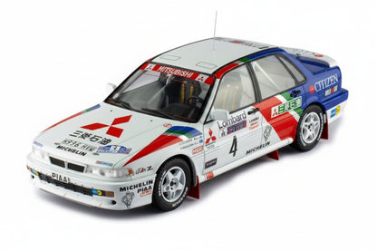 Mitsubishi Galant VR-4, No.4, RAC Rally, A.Vatanen/B.Berglund, 1990