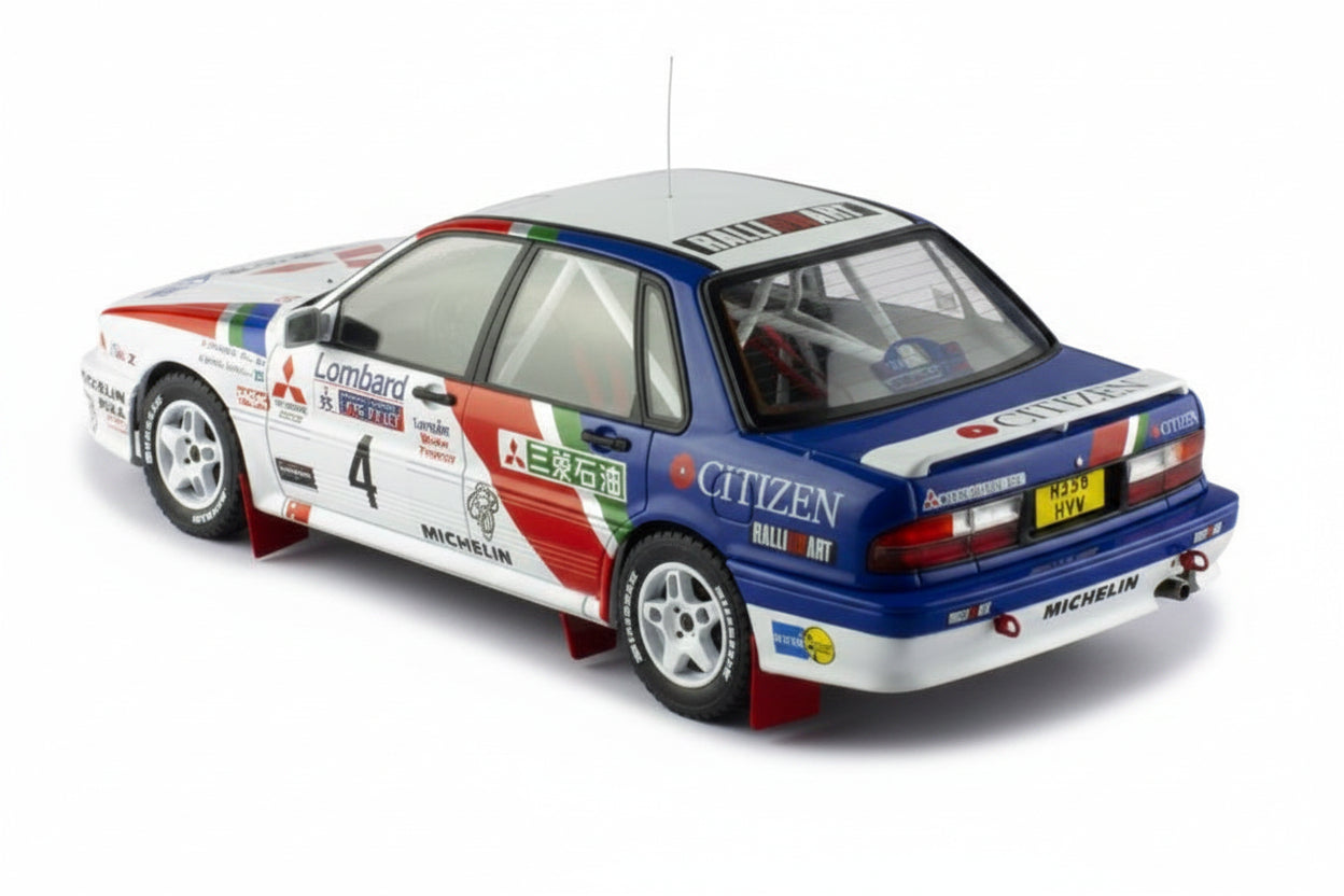 Mitsubishi Galant VR-4, No.4, RAC Rally, A.Vatanen/B.Berglund, 1990