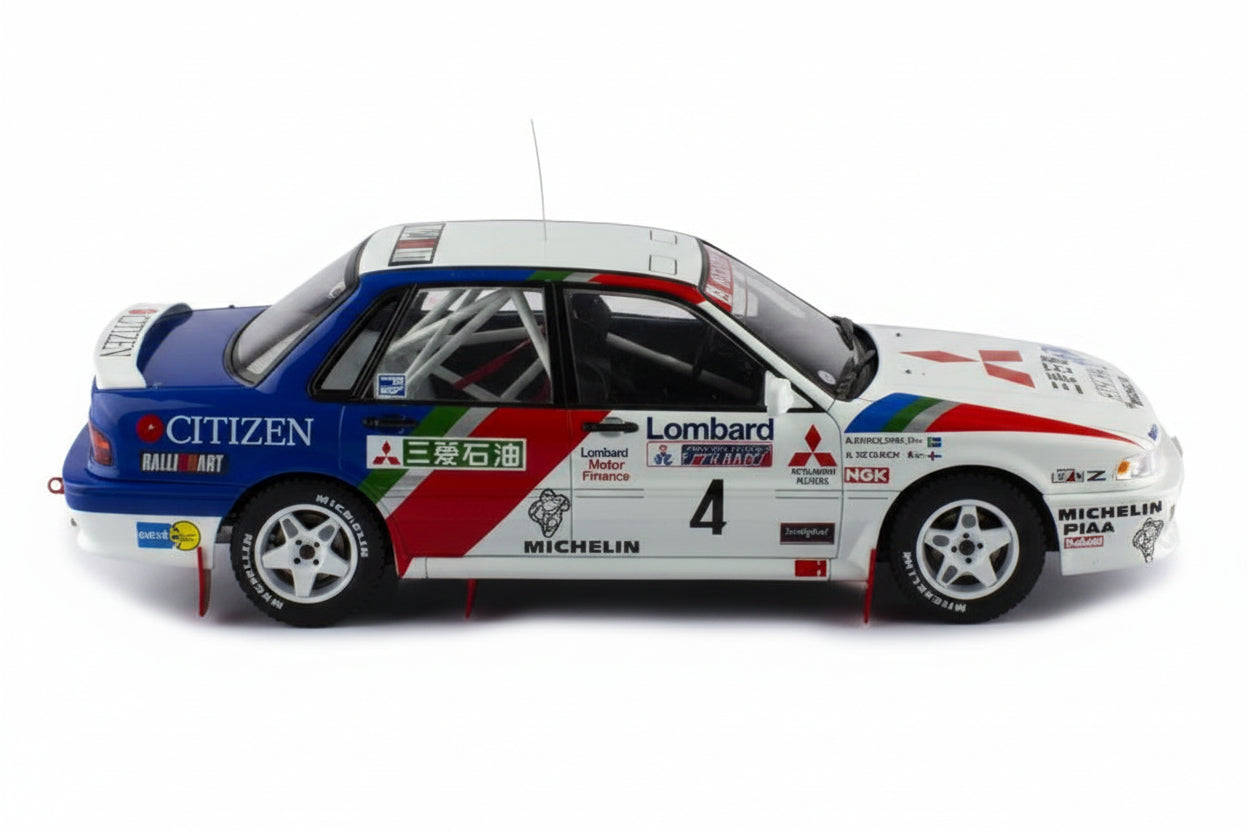 Mitsubishi Galant VR-4, No.4, RAC Rally, A.Vatanen/B.Berglund, 1990