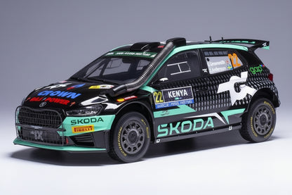 Skoda Fabia Rally2, WRC, Safari Rallye Kenia, 2024, #22, G.Greensmith/J.Andersson