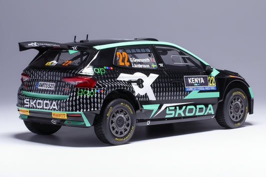 Skoda Fabia Rally2, WRC, Safari Rallye Kenia, 2024, #22, G.Greensmith/J.Andersson