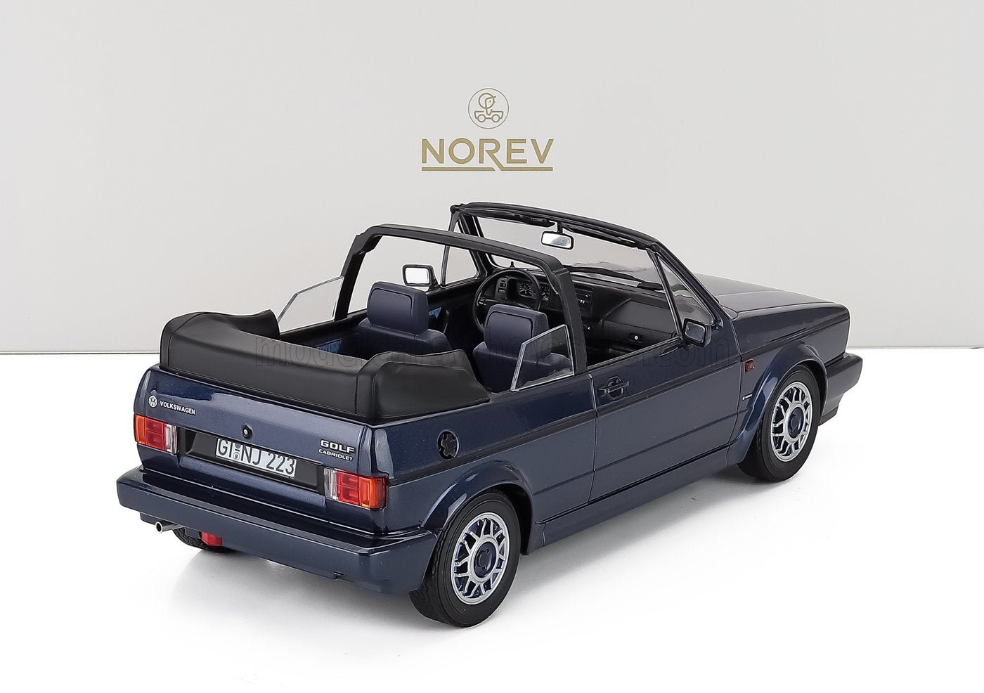 VW Golf Cabriolet Quartett 1992 Inca Blue