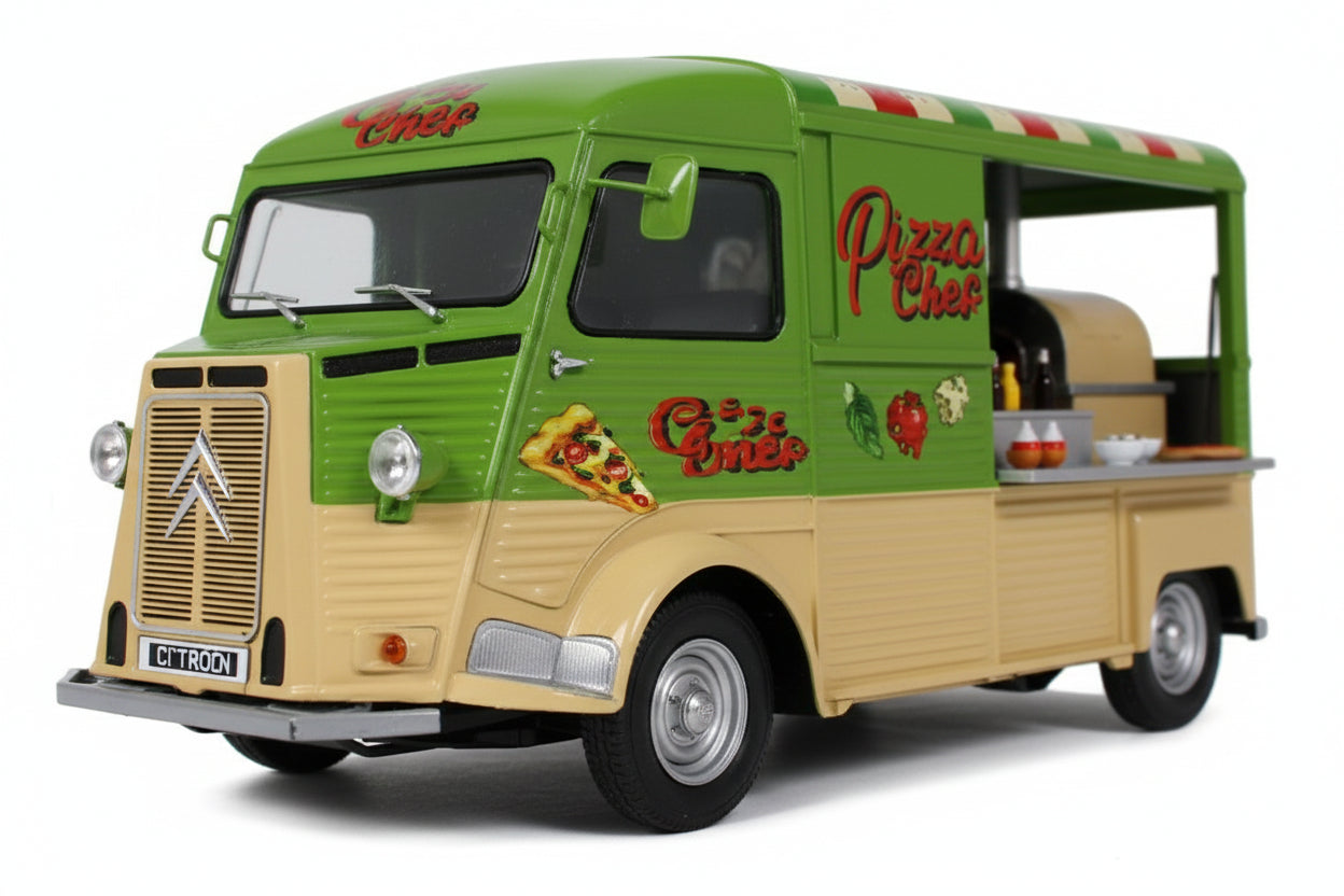 CITROEN - TYPE HY GUIDO PIZZA 1969 - GREEN YELLOW