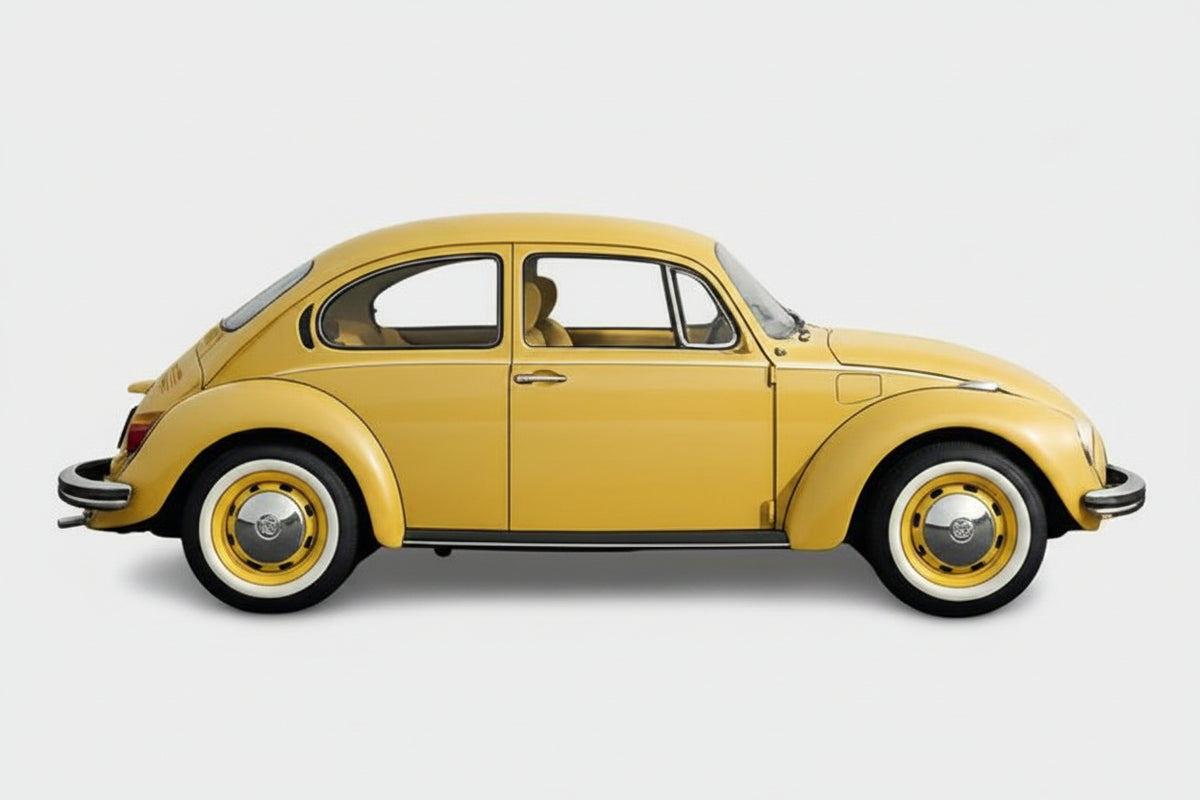 VW Käfer 1303 1973 Pastell Gelb
