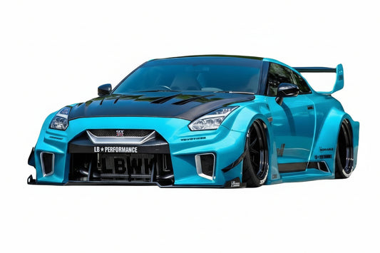 NISSAN - GT-R (R35) LIBERTY WALK SILHOUETTE COUPE 2025 - BLUE