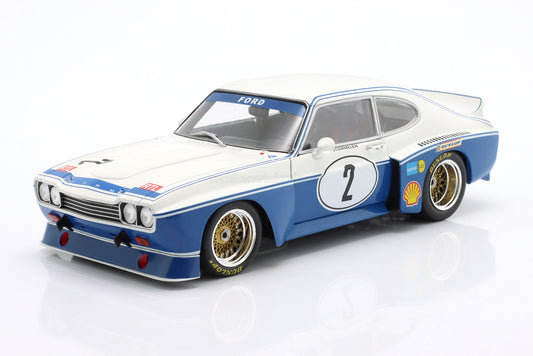 FORD CAPRI RS 3100 N 2 WINNER DRM NURBURGRING 1974 ROLF STOMMELEN - BLUE WHITE