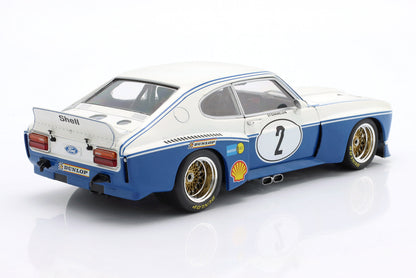 FORD CAPRI RS 3100 N 2 WINNER DRM NURBURGRING 1974 ROLF STOMMELEN - BLUE WHITE