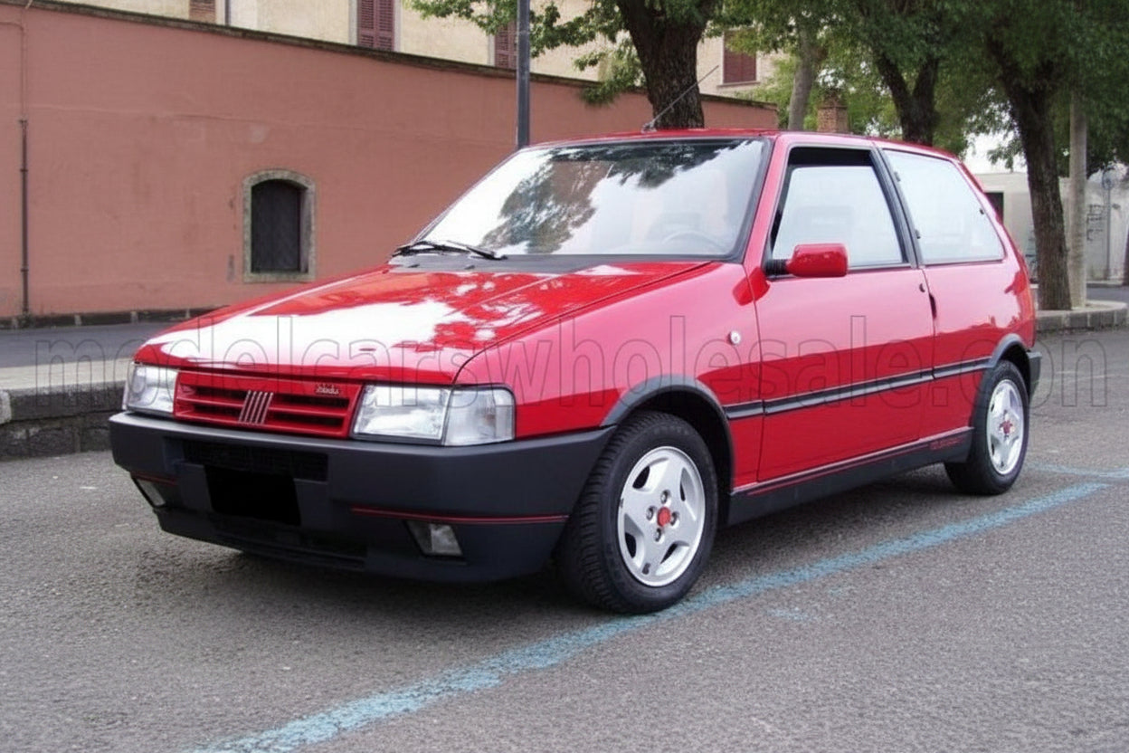 FIAT - UNO TURBO ie 2 SERIES 1990 - FULL OPENINGS! - RACING RED