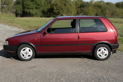 FIAT - UNO TURBO ie 2 SERIES 1990 - FULL OPENINGS! - RED MET