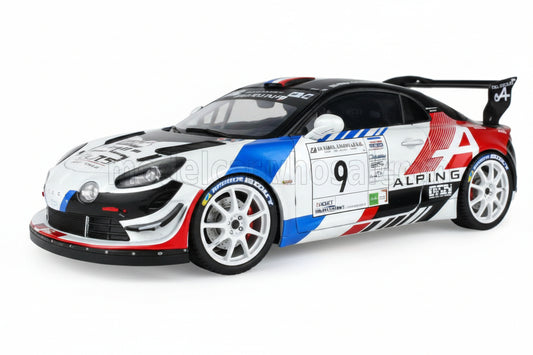 ALPINE - ALPINE A110 RGT N 9 RALLY DE LA VIENNE 2025 NICOLAS HERNANDEZ - MATHIEU MAURIN - BLUE WHITE