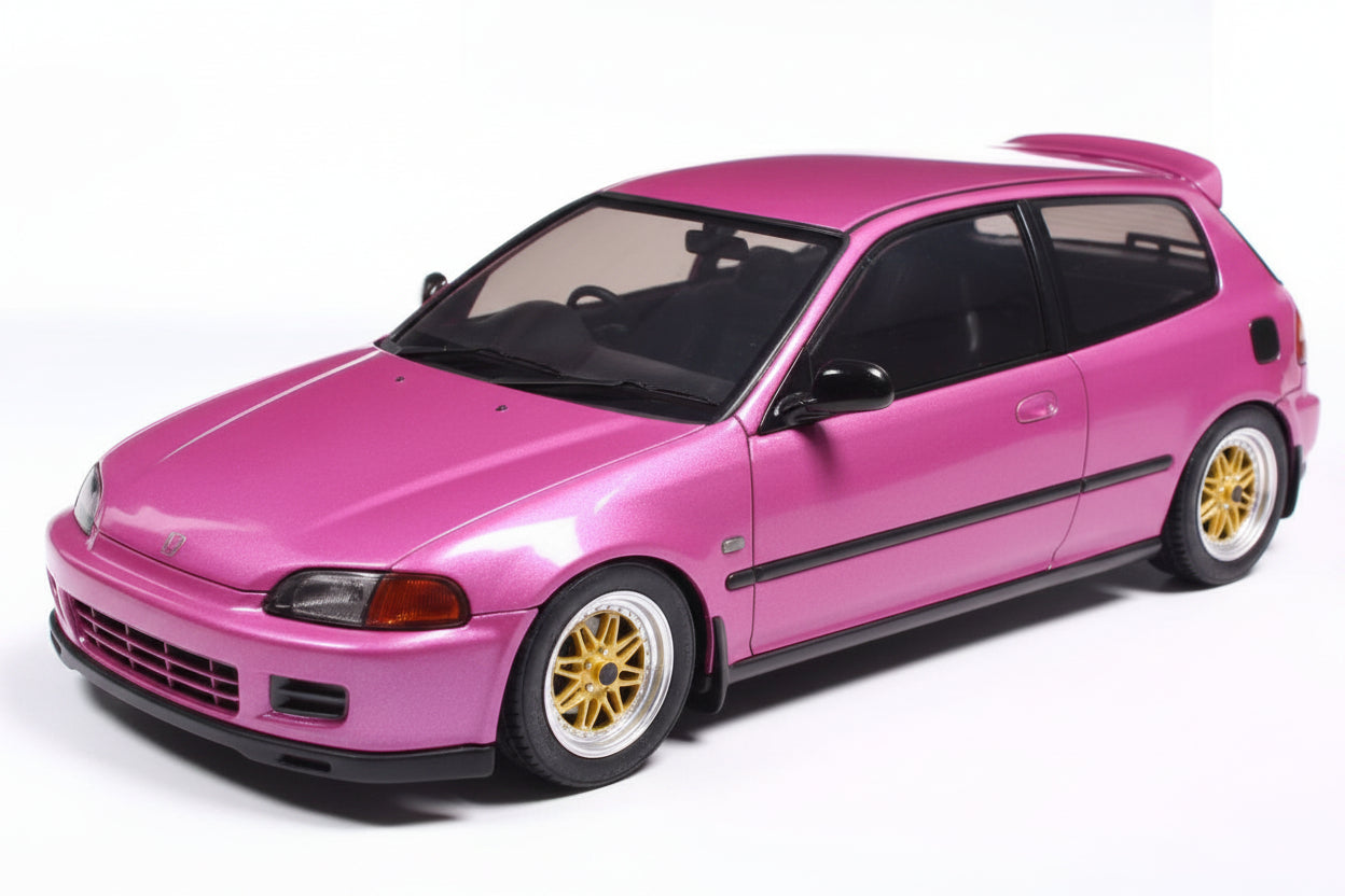HONDA - CIVIC (EG6) WORKS 1991 - PINK MET