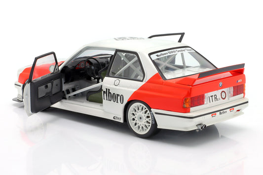 BMW M3 (E30) #42 DTM Zolder 1991 Cor Euser BMW Dealerteam Tabacco Decals already applied on the car