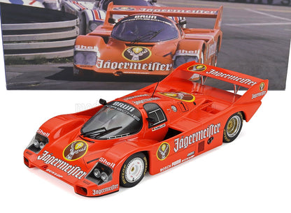 PORSCHE - 956B JAGERMEISTER TEAM BRUN MOTORSPORT N 1 3rd 200 MILES NORISRING 1984 STEFAN BELLOF - ORANGE