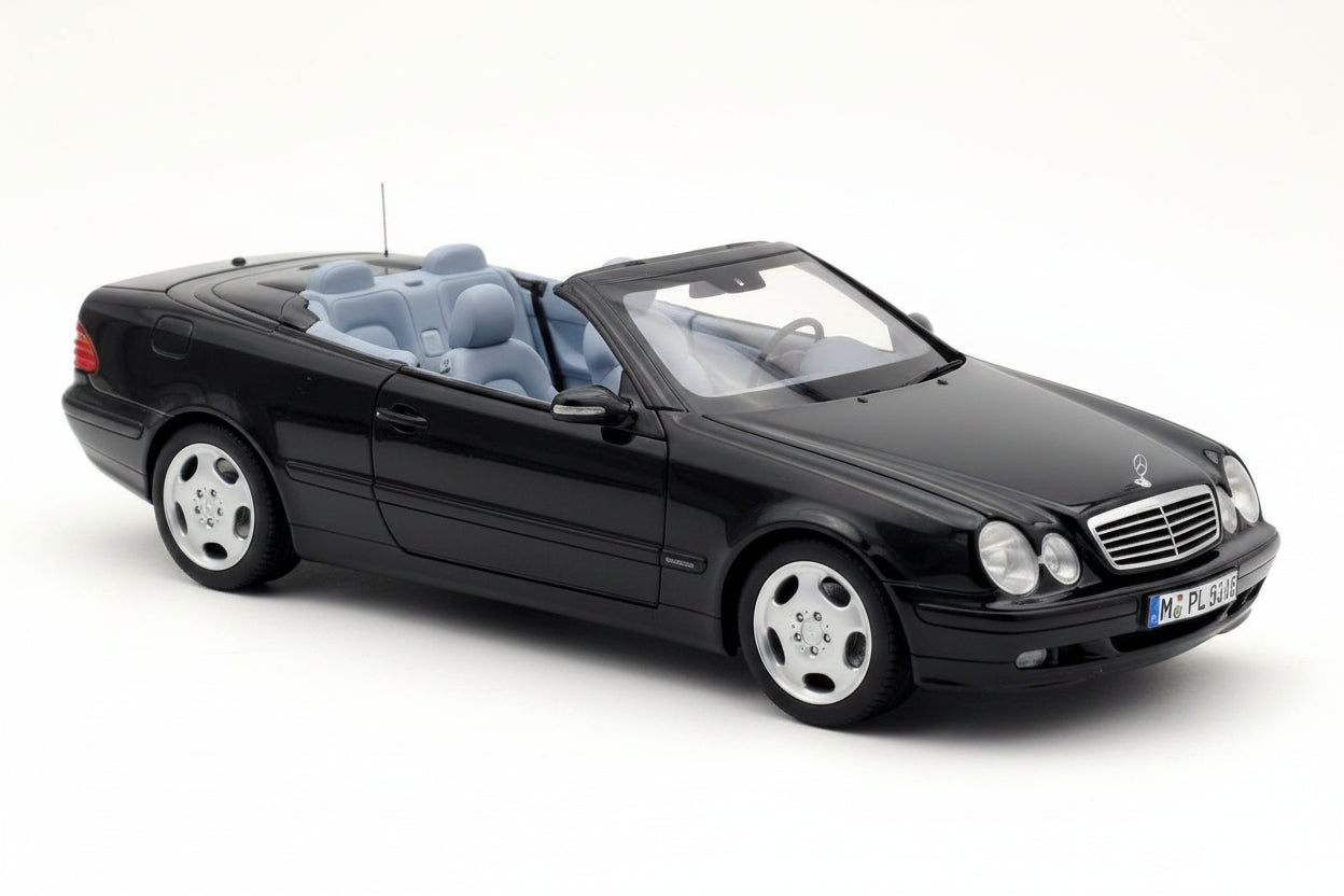 Mercedes-Benz CLK-Class Cabriolet 2000 Obsidian Black metallic