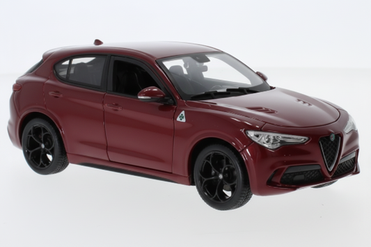 Alfa Romeo Stelvio, dunkelrot